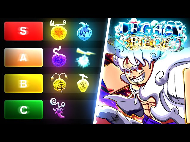 Legacy Piece Best Devil Fruits Tier List S to C
